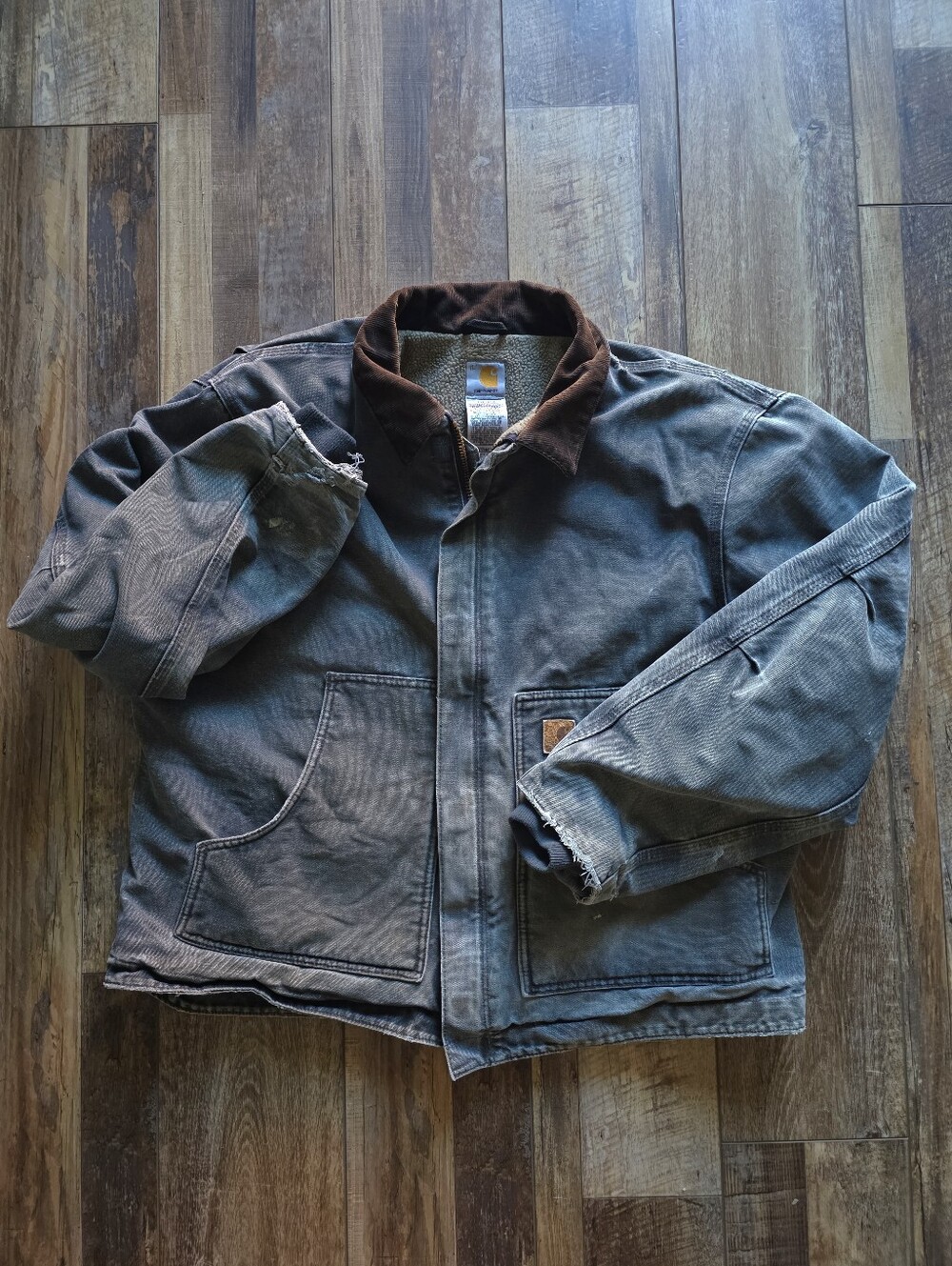 Carhartt - J164 PTL Sandstone Sherpa Jacket - XL - Petrol